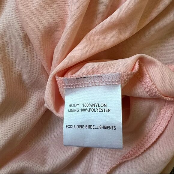 Hello Molly Pink Little Tulle Much Midi Halter Dress NEW Size 4 / Small - Picture 10 of 11